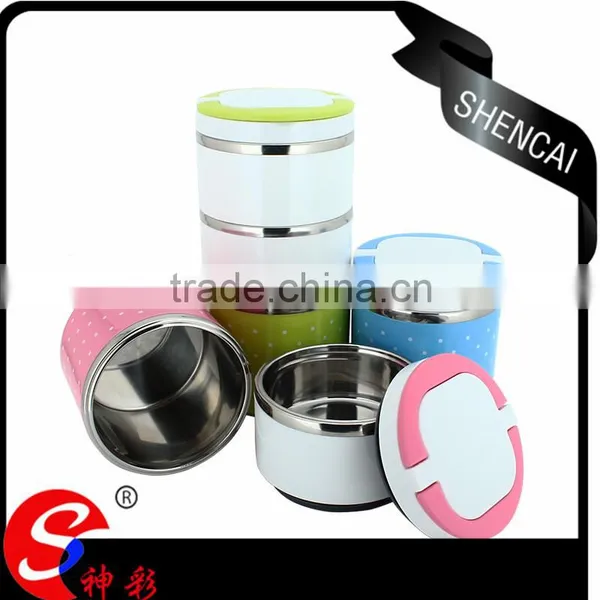 Unique Design 1/2/3/4 Tiers Stainless Steel Food Box/food Box Container