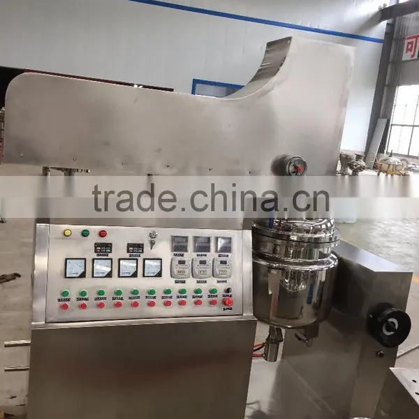 Stainless Steel 50L Vacuum Emulsifying Mixer Homogenizer photo-2
