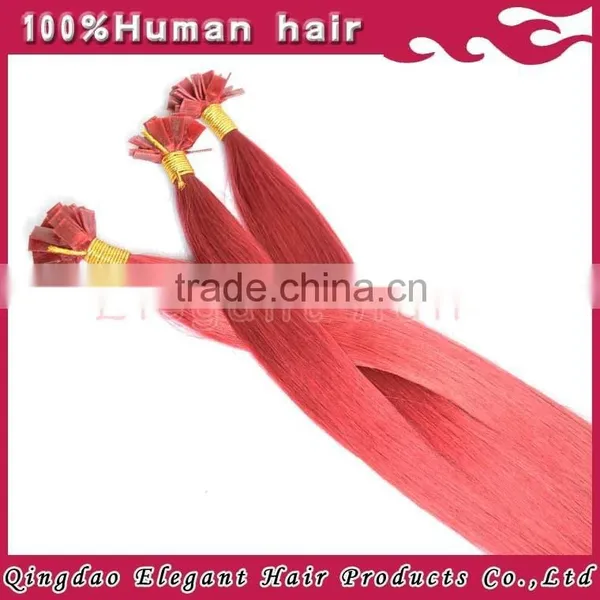 Cheap Price 100% Brazilian Remy Human Flat Tip With Various ColorHair Extensions Wholesale photo-3