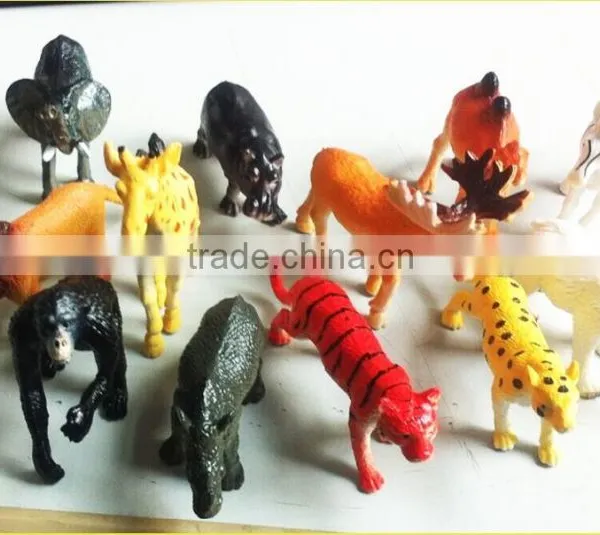 Promotion Soft Plastic PVC Solid Animal Toys Mini Animal Toys photo-2