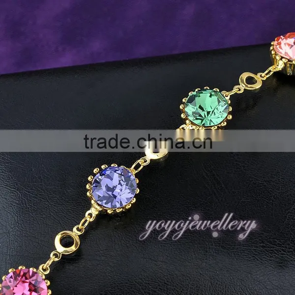 Colorful Gemstone Ladies Women Bracelet Models photo-4