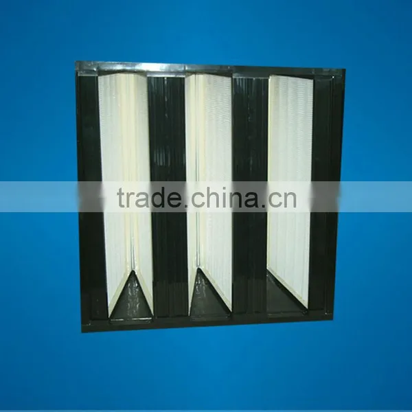 F9-H13 V Shape Medium Fine Filter for AHU or Gas Turbine photo-3