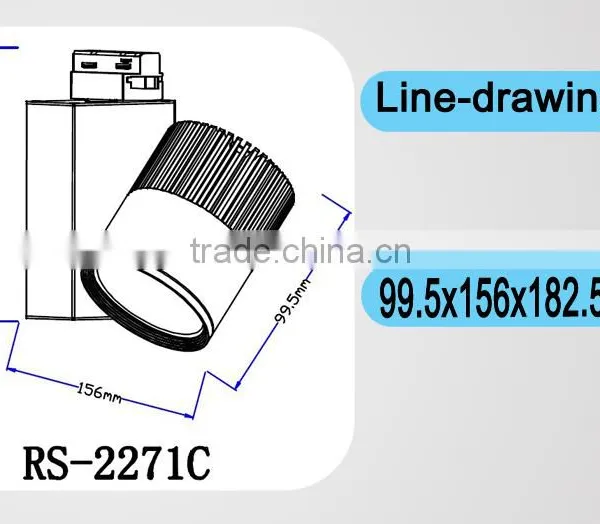 Foshan China Supplier Led Light CE ROHS Aproved LED Track Light 30w for Europe photo-3