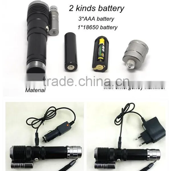(120066) High Brightness Best Price Rechargeable Sky Ray Flashlight photo-2
