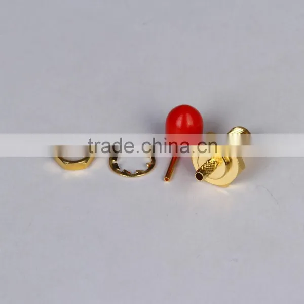 RF SMA Bulkhead Panel Mount Connector photo-3