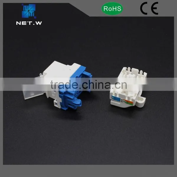 Superior Quality Cat6a Cat6 180 Degree Tooless Keystone Jacks Jack photo-4