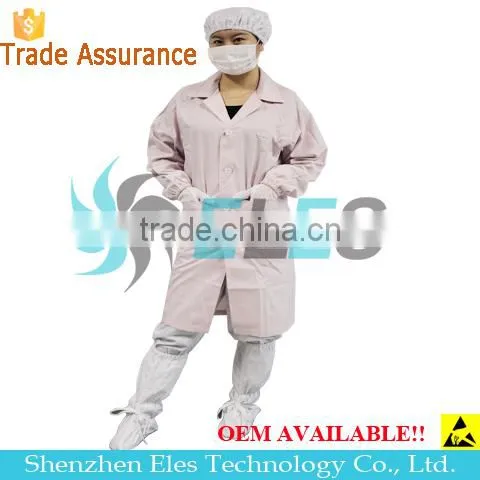 USA Standard Antistatic Notch Collar Overcoat for Wholesales photo-3