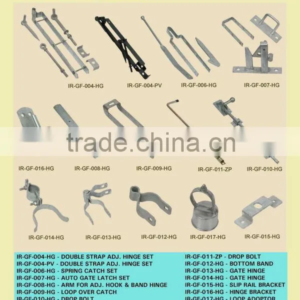 Garden Gate Fittings