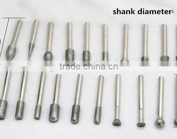 Factory Manufacture Diamond Burr Diamond Router Bits for Granite Yiyan China photo-6