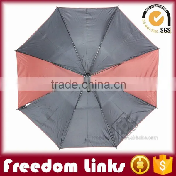 High Quality Reflective 2 Fold Umbrella Customized Logo photo-4