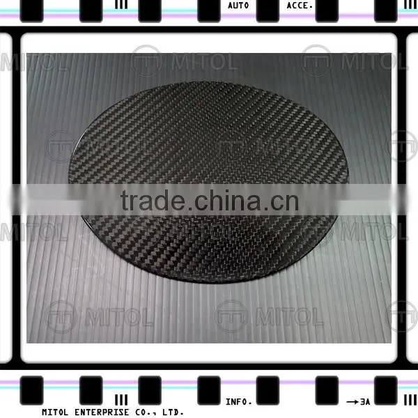 For Subaru WRX 2014- Carbon Fiber Car Fuel Cap Tank Cover