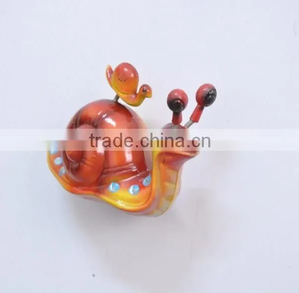 4 Inch Plastic Cute Mother and Child Snail Animals Fridge Magnetic, Customized Logo Promotional Gift photo-2