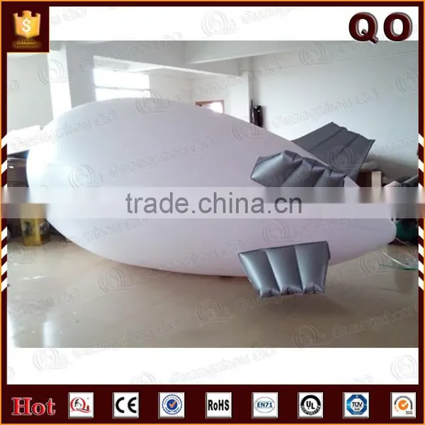 Custom Design Aircraft Shaped Outdoor Advertising Inflatable Zeppelin Helium Balloon photo-4