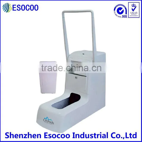 Large Capacity Disposable Shoe Cover Dispenser for Home photo-3