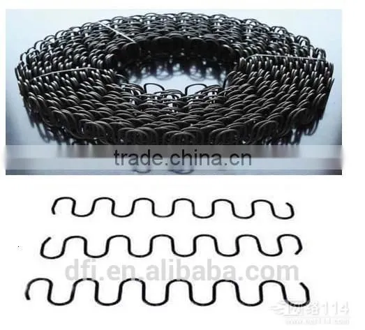 SZS-001 High quality furniture parts S-shape roll spring/sofa zigzag spring/inner springs for sofa