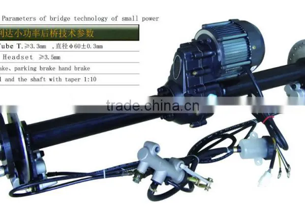 TUK TUK TAXI MOTOR , 48V 850W 1000W BRUSHLESS MOTOR FOR SALE photo-2