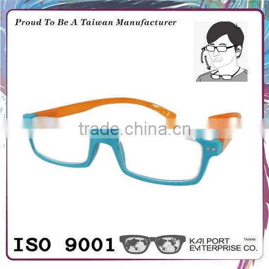 Hang Neck and Half-rim Mat Coating Reading Glasses photo-4