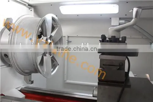 Cnc Lathe Machine for Wheels and Wheel Lathe Machine WRC30 Quality Choice photo-3