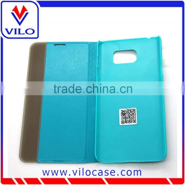 OEM Slim Simple Smart Leather Cover for Samsung S6 photo-6