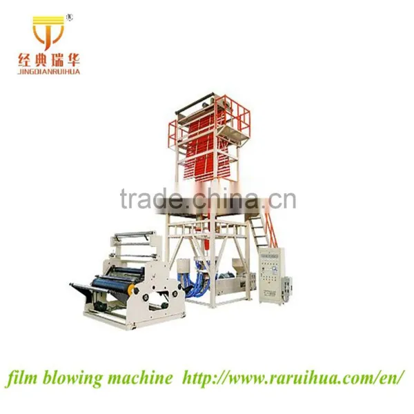 Film Extruding Machine Blowing Plastic Film,two Colors Film Blowing Machine in China photo-2
