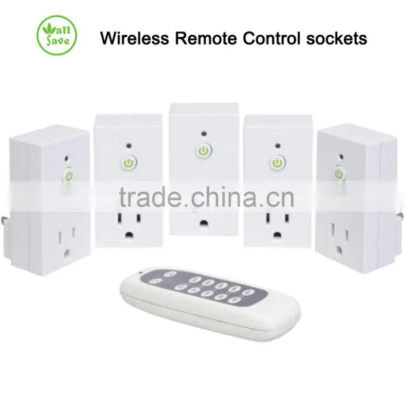 US Plug Wireless Smart Remote Control Electrical Outlet Socket Switches photo-6