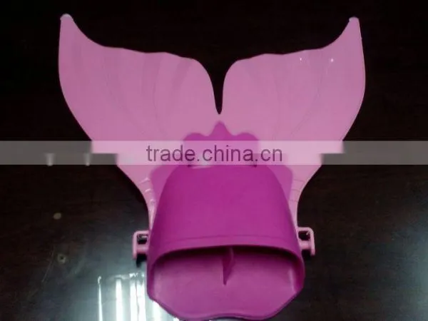 Kids Mermaid Swimming Fins Monofins and Mermaid Tail Trainning Monofin photo-3