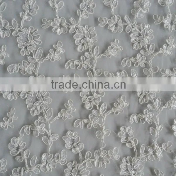 Superb Bridal Fabric Mesh Embroidery Lace