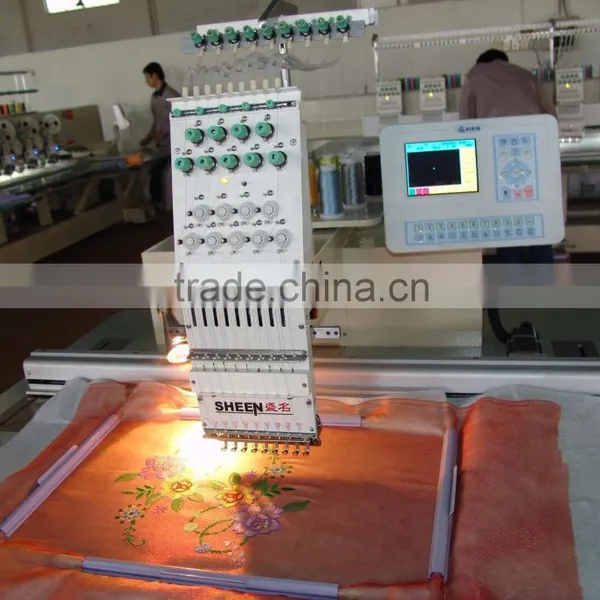 Single Head Flat Embroidery Machine