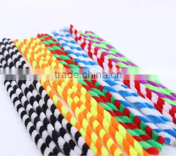 China Factory Supply DIY Crafts 0.3*30cm Twisted Pipe Cleaners Toys for Kids or Wedding Decoration photo-5