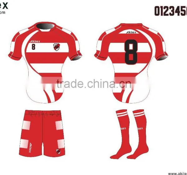 2016 Custom New Design Rugby Suits / Rugby Shirt photo-4