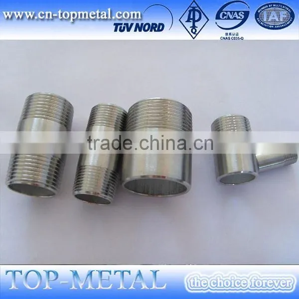 Stainless Steel Sch80 Npt Thread Nipple photo-3