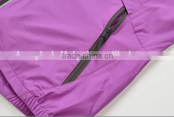 Wholesale Women Reflective Hooded Softshell Jacket Plus Size photo-5