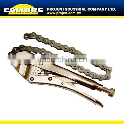 CALIBRE Engine Oil Filter Removal Locking Chain Clamp Plier