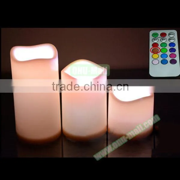 Most Popular Flameless LED Candle Light With Remote, Ivory Color Remote LED Candle photo-5