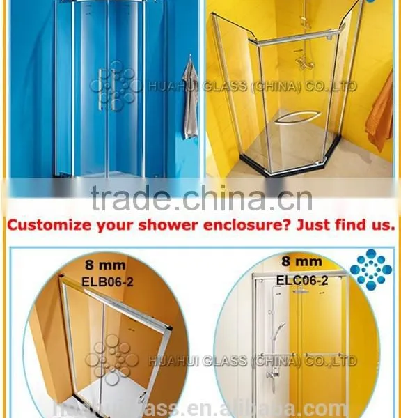 2015 High Quality Corner Pannel Glass Shower Door photo-4