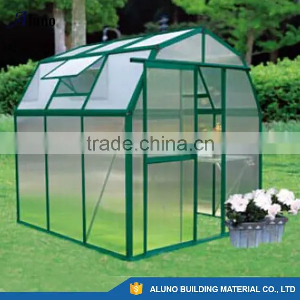 Solid Polycarbonate Clear Greenhouse Single Sliding Door photo-5