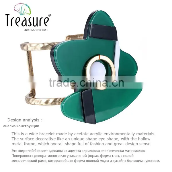 Fashion Jewelry Hot Selling High Quality Jewelry Gold Plated Open Cuff Bangle photo-4