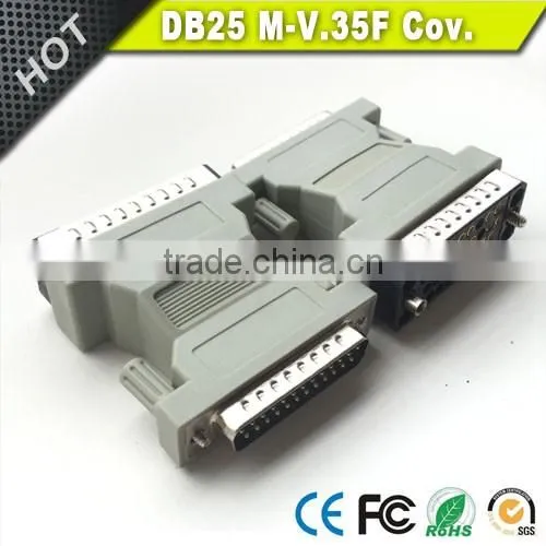 Cisco DB25 Male to V.35 Female 34pin Converter Gender Changer in Beige Color photo-2