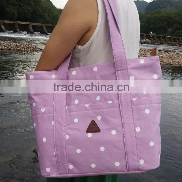 Canvas Wholesale 2016 Fashion Beach Bags Tote Bag photo-6