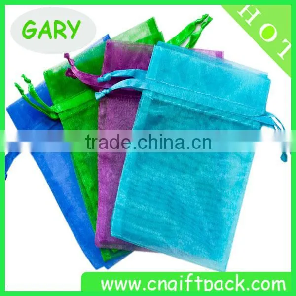 Voile Drawstring Bags Organza Drawstring Bags Cosmetic photo-5