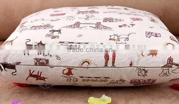 2015 Hot Style Europe Type Cloth Cotton and Linen Pillowcases Creative Home Car Cartoon Cushion Cover photo-5