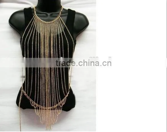 2015 New Fashion Body Chain Dress photo-5