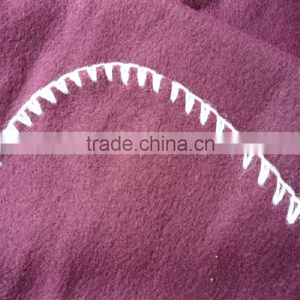 2015 Promotional Gift Blanket With Embroidered Logo photo-3