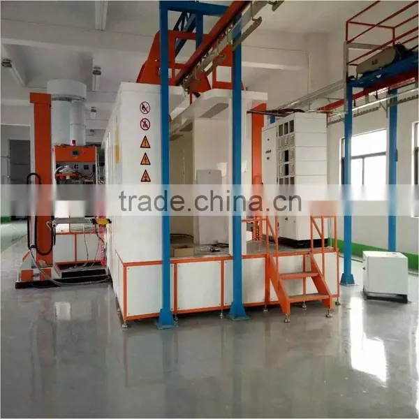 Automatic Security Door Electrostatic Powder Coating System photo-4