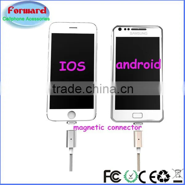 1M Sync and Charge Magnetic Micro USB Cable With 2A Fast Charging Cable for All Micro Devices
