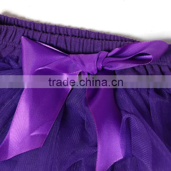 Royal Purple Girls Beach Beautiful Party Pants Baby Girl Fashion Short Pants photo-6