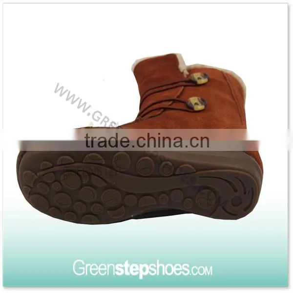 Suede Leather Ankle New Style Ladies Fashion Winter Boot photo-5