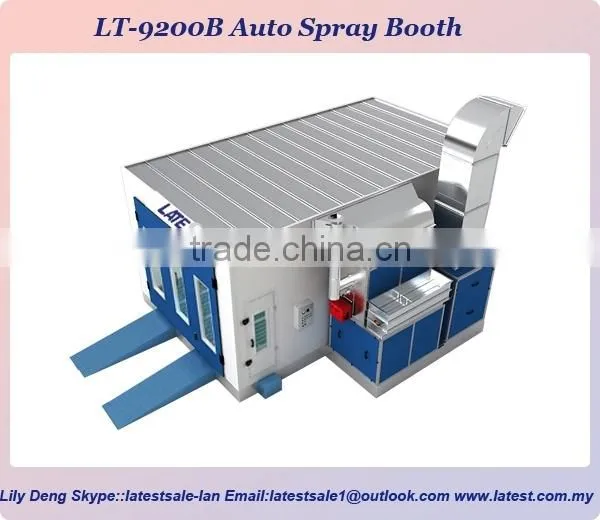 LT-9200B Europe Type Car Spray Booth With Turbo Fan