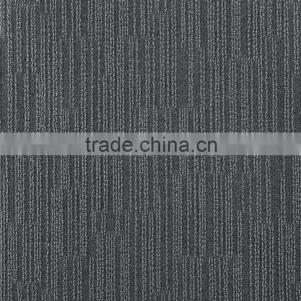 Machine Made Carpet Fabric With Pvc Back Carpet Tiles photo-6