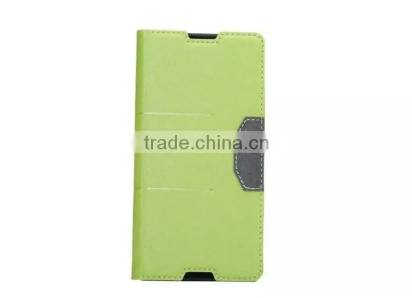 Matt Stand PU Leather Wallet Case Cover For Sony Xperia Z4 photo-3